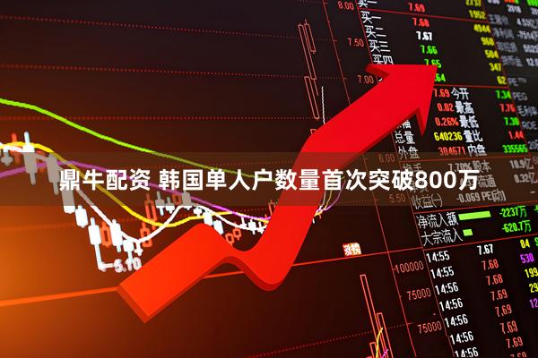 鼎牛配资 韩国单人户数量首次突破800万